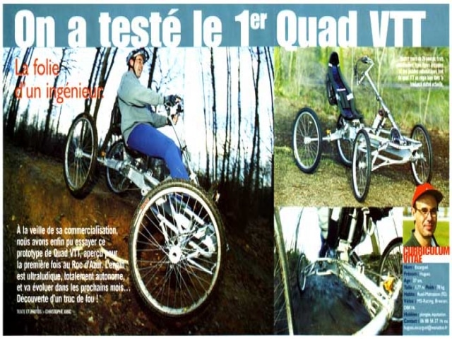 Read more about the article VELO VERT 2004…1ER ARTICLE